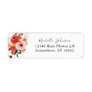 Search for fall colours return address labels Rustic