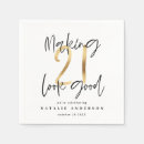 Recherche de 21 ans serviettes Typographie