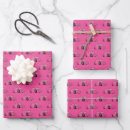 Recherche de motif classique papier cadeau Rose