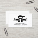 Search for podcast business cards Modern