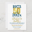 Search for royal blue anniversary party invitations Modern