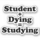 Search for geek pun stickers School