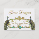 Recherche de art baroque cartes visite Filigree