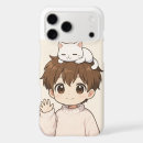 Recherche de chibis mignons iphone coques Chat