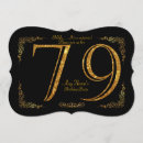 Search for 79th birthday invitations Elegant