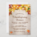 Search for fall leaves thanksgiving invitations String lights
