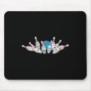 Recherche de bowling drôle tapis souris Boule rétro