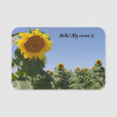 Search for sunflower name tags Rustic