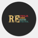 Search for reuse renew recycle stickers Nature