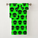 Search for skull bath towels Black