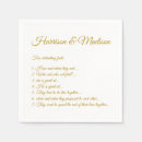 Search for couple fun facts wedding napkins Elegant