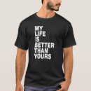 Search for better than life clothing Funny