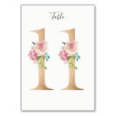Search for 11 table cards Pink