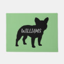 Search for frenchie doormats French bulldog