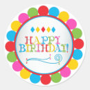 Search for colourful circles stickers Bright