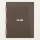 Search for brown planners Minimalist