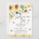 Search for yellow sunflower invitations Sweet as can bee