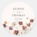 Search for butterfly wedding stickers Boho