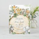 Search for cheetah baby shower invitations Whimsical