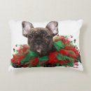 Search for french bulldog christmas pillows Domestic animals