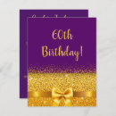 Search for glamorous 60th birthday invitations Elegant