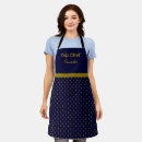 Search for fleur de lis aprons Gold