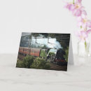Recherche de fer vœux cartes Locomotive à vapeur