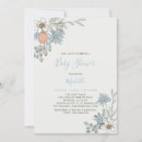 Search for boho chic baby shower invitations Flowers