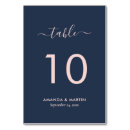Search for navy blue blush pink wedding table cards Modern