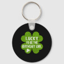 Search for st patricks birthday keychains Clover