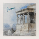 Recherche de temple grec puzzles Antique