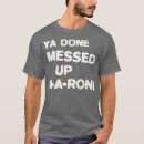 Search for aaron tshirts Jobs