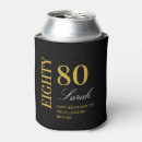 Search for 80th birthday can coolers Stylish