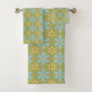 Search for blue and yellow bath towels Green
