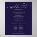 Search for navy and gold wedding programs Calligraphy