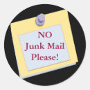 Search for junk stickers Mail