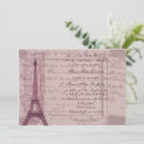 Search for parisian wedding invitations Vintage