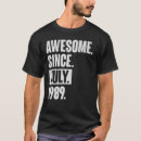 Recherche de anniversaire 33 ans tshirts 1989