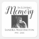 Search for tribute stickers Memorial service