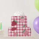 Recherche de fraise juteuse papier cadeau Fruits