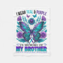 Search for brother blankets Teal
