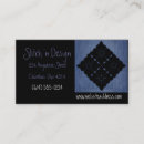 Recherche de tissu denim cartes visite Artisanat