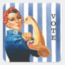 Search for women power stickers Rosie the riveter