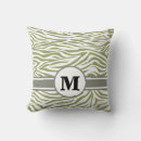 Search for green zebra pillows Retro