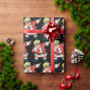 Search for dab wrapping paper Santa