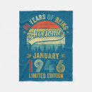 Search for 80th birthday blankets Limited