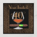 Recherche de mens 40ans anniversaire invitations Fête