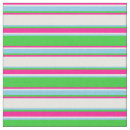 Search for pink and green fabric Stripes