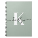 Search for green notebooks Calligraphy