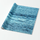 Recherche de paysage abstrait papier cadeau Bleu